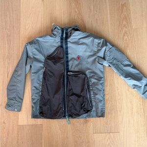 A-COLD-WALL* Gray and Brown Windbreaker